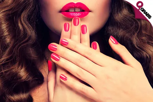 From QR15 Glam Up with Nail Polish Application OR Callus Removal OR Various types of Luxury Spa Manicures or Pedicures! (Up to QR300 Value)